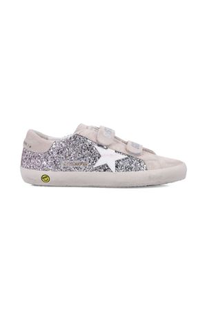 sneakers in pelle grigio GOLDEN GOOSE KIDS | GYF00111F00742670331